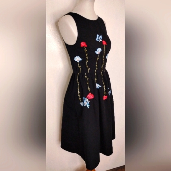 ESHAKTI EMBROIDERED SUMMER FROCK - Picture 1 of 6